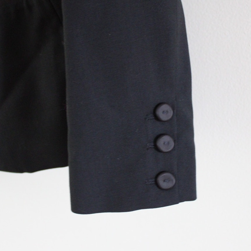 Nwt Bonpoint James Wool Tuxedo Jacket Black Satin Lapel Boys 12 Formal — image 4 of 7